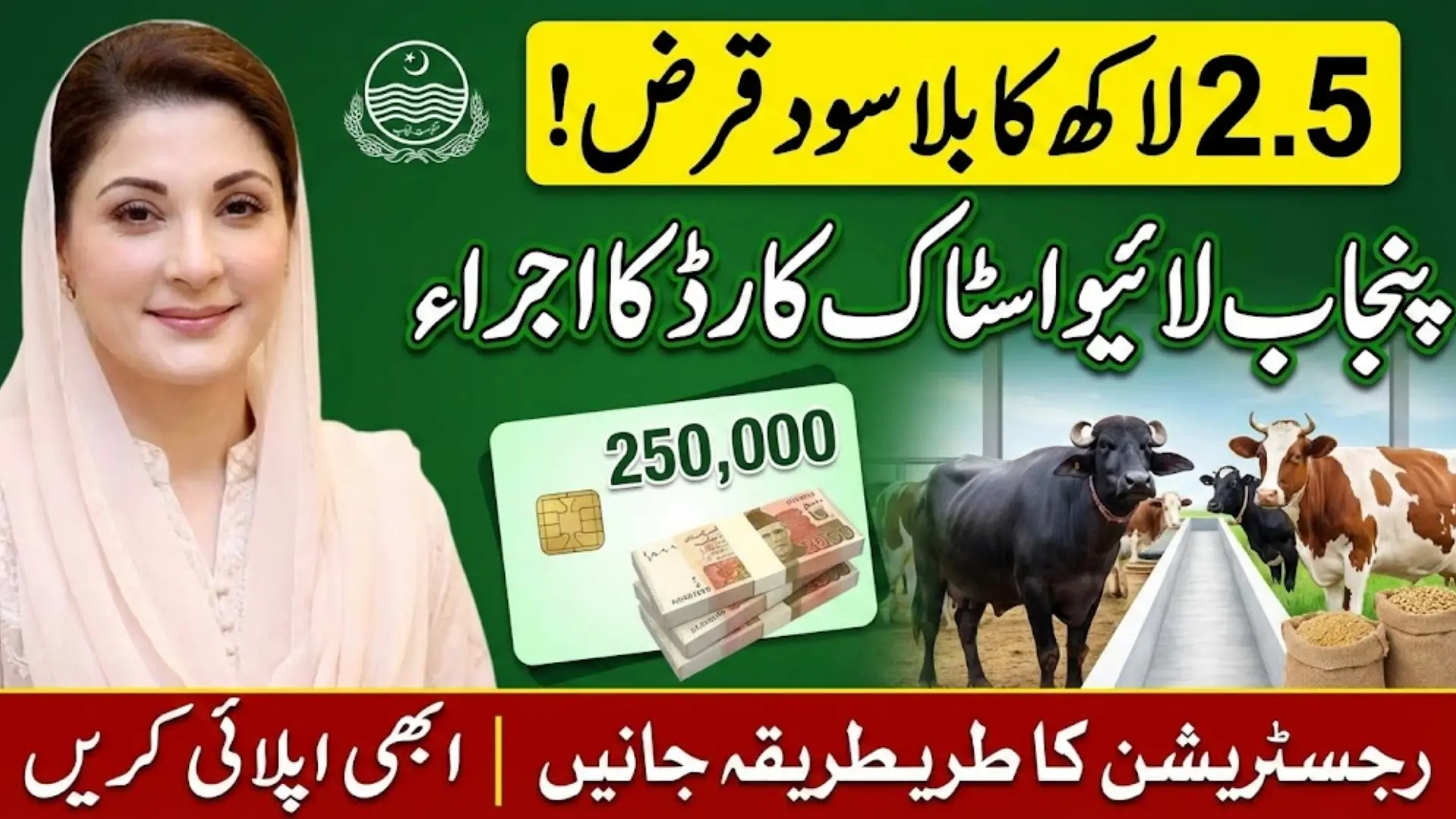LiveStock Card By Maryam Nawaz How To Get Complete Information 2026