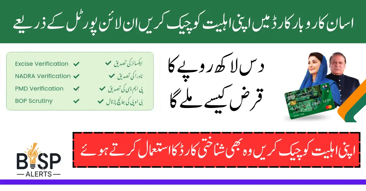 Check Asaan Karobar Card Application Status Using Online CNIC Via Online Portal 2025