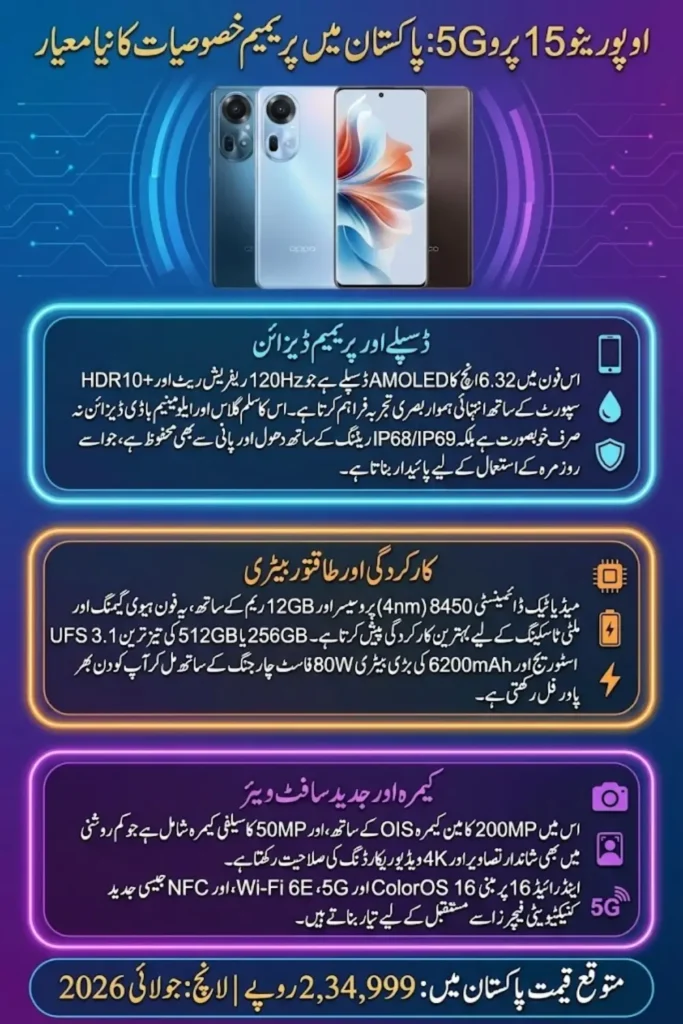 Oppo Reno15 Pro 5G With Dimensity 8450, Reno 15 Tags Along: Price, Features