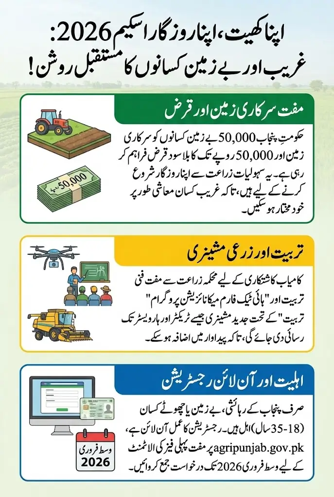 Apna Khet Apna Rozgar Scheme Online Registration 2026 For Poor People Full Guide